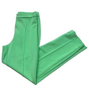 Ladies Elie.‎ Elie Tahari Knit Pointe Pants Green Ankle Length Size XS